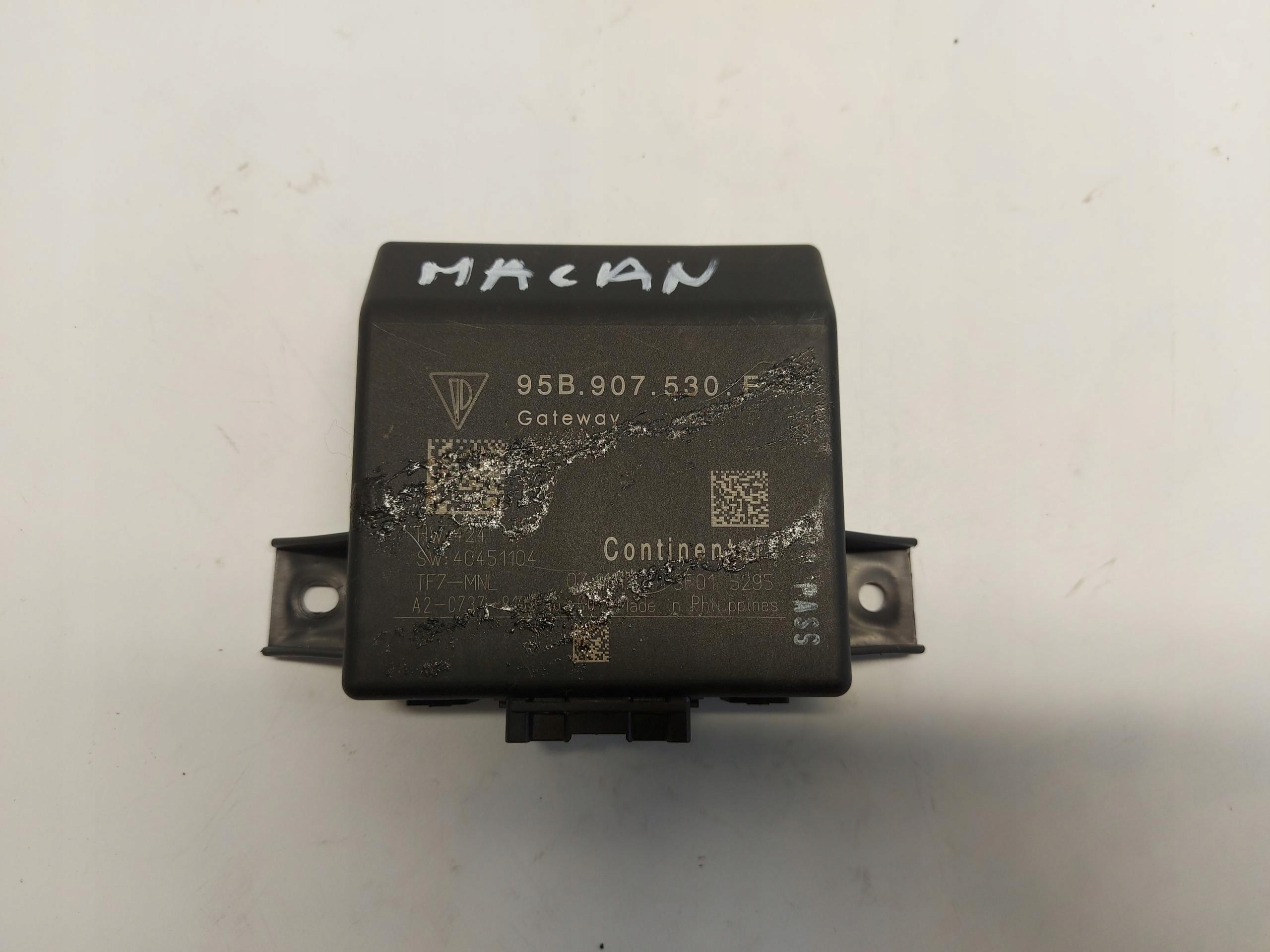 PORSCHE MACAN S 95B module control unit Gateway 95B907530F