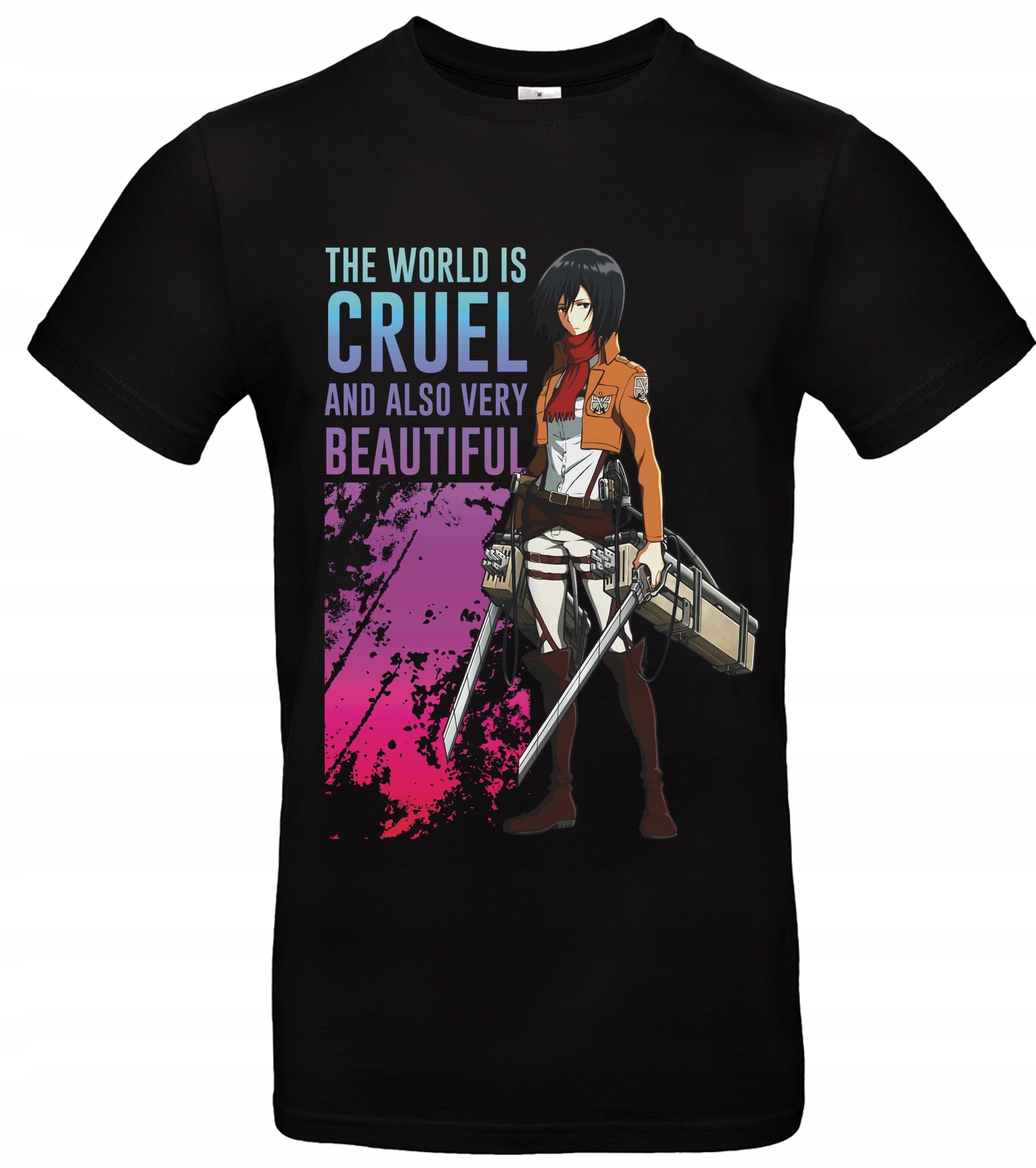 

Attack on Titan Koszulka Anime r XXL AT08 TU004