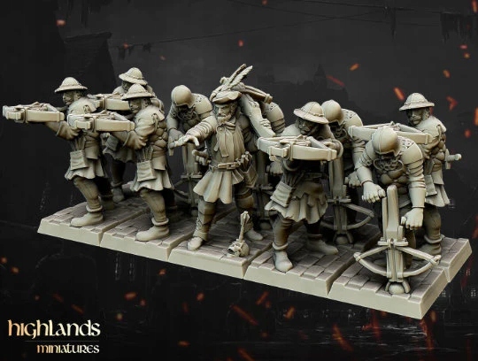 Highlands Miniatures Crossbowman