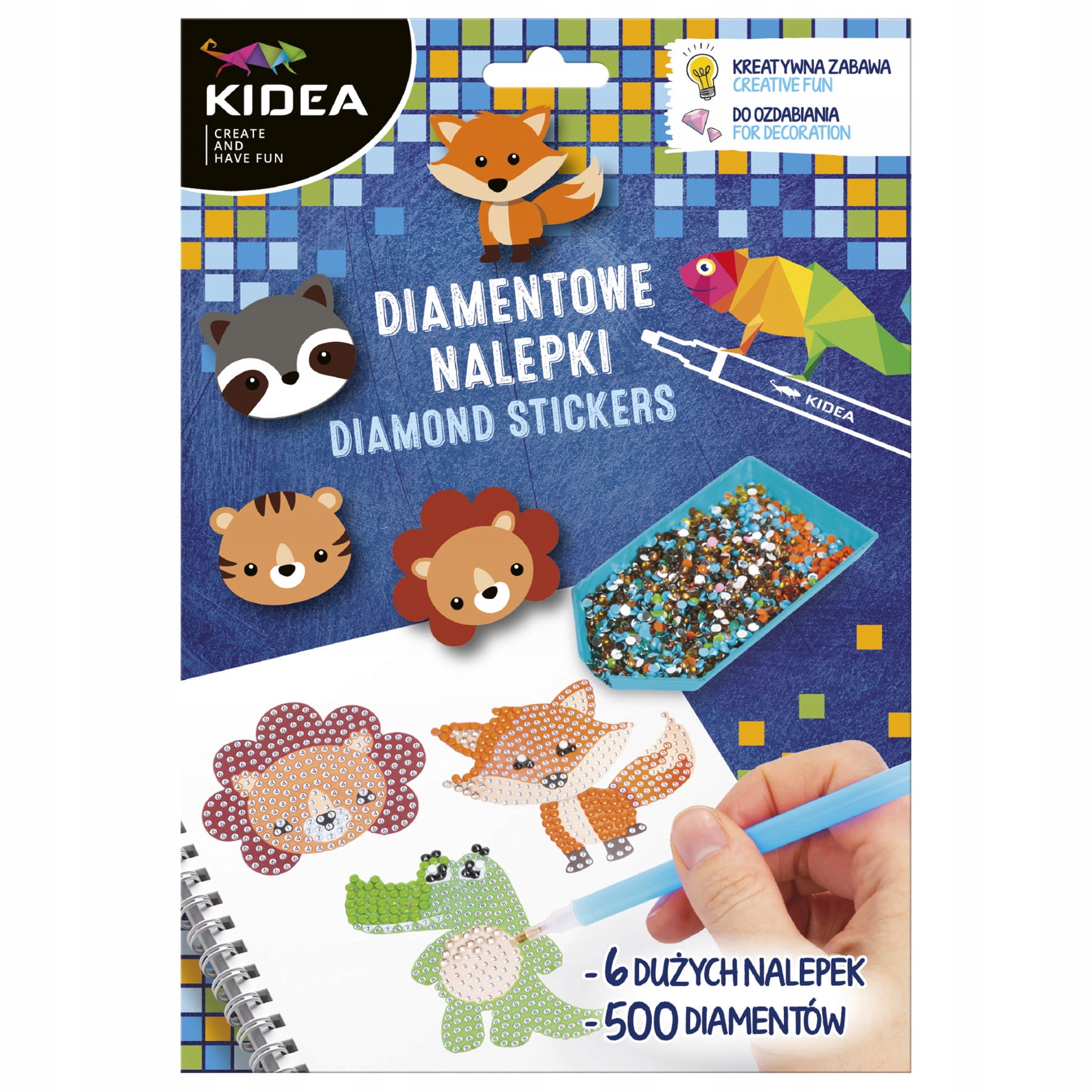 

Naklejki Diamentowe Zwierzęta Haft Diamentowy