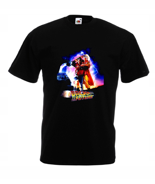 

XXXL Koszulka Męska Back To The Future Marty Mcfly