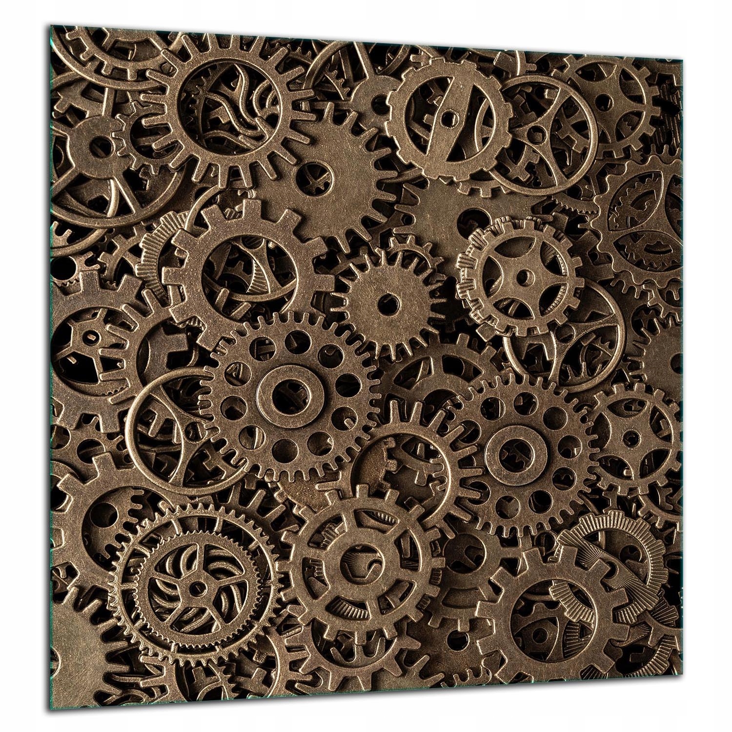 Skleněná Ochranná Deska Panel Lepidlo 60x65 VINTAGETvrzené Sklo Kuchyně 7v1
