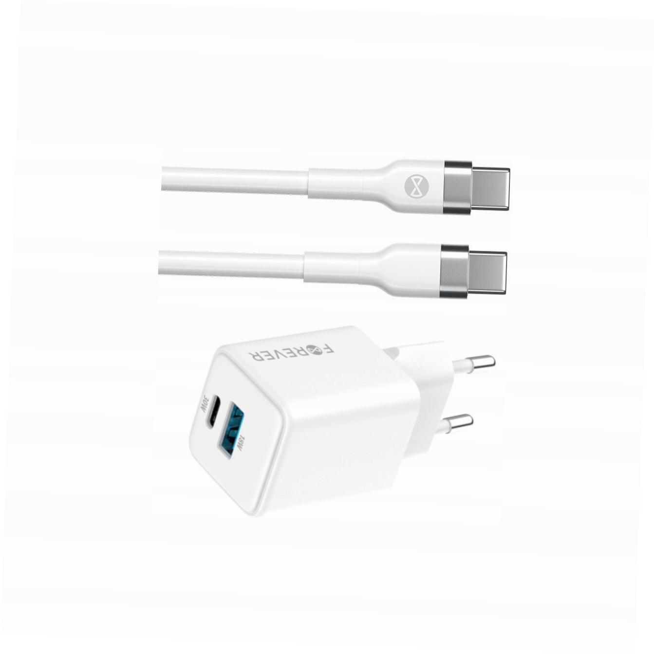 Szybka ładowarka GaN 30W długim z kablem 2m do Samsung Galaxy S21 5G