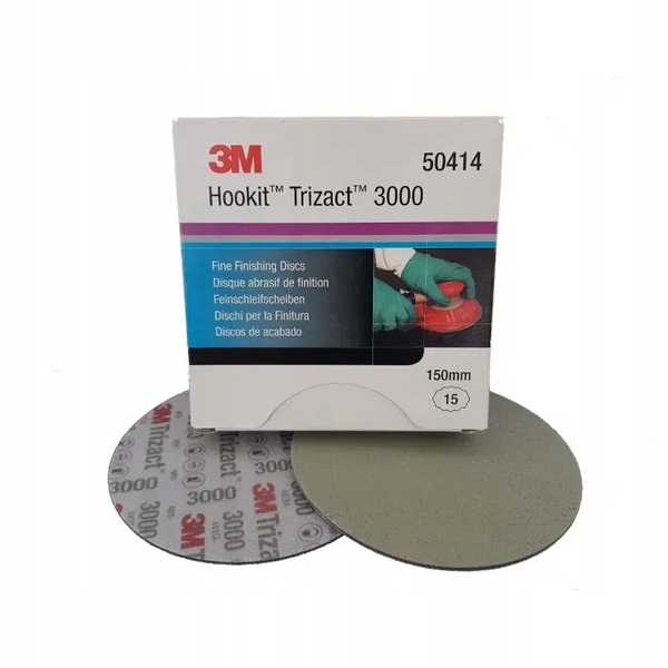 Krążek ścierny trizact hookit 3M 50414 P3000