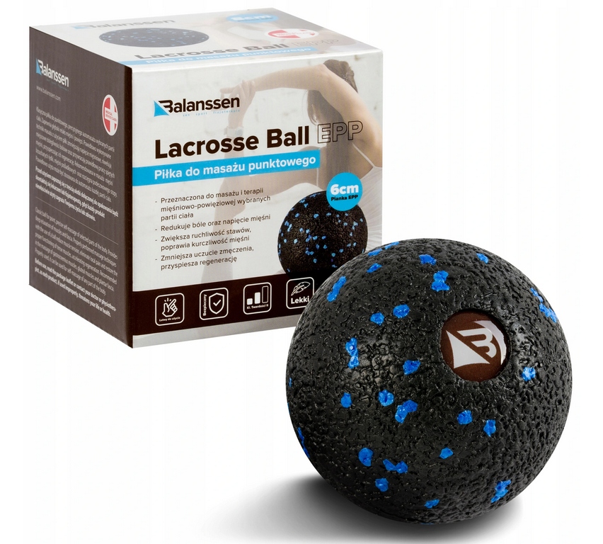 PIŁKA DO AUTOMASAŻU, MASAŻ PUNKTOWY, POWIĘZIOWY