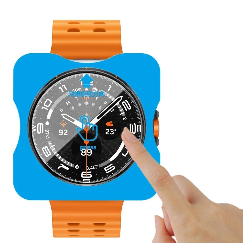 2x SZKŁO HARTOWANE DO SAMSUNG GALAXY WATCH ULTRA 47MM Z RAMKĄ DO MONTAŻU Producent Erbord