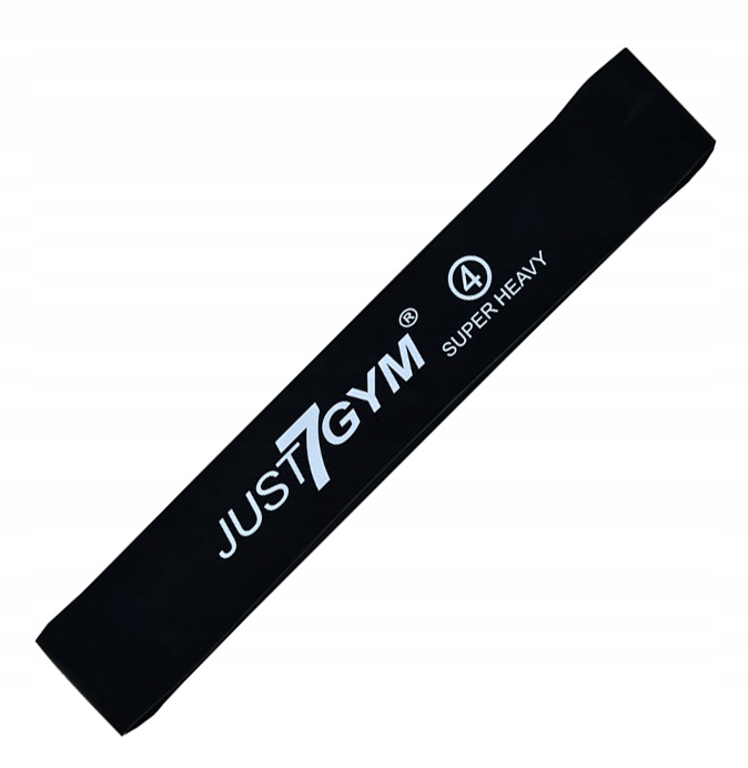 Guma Mini Band Do Ćwiczeń Fitness JUST7GYM 0.4 MM