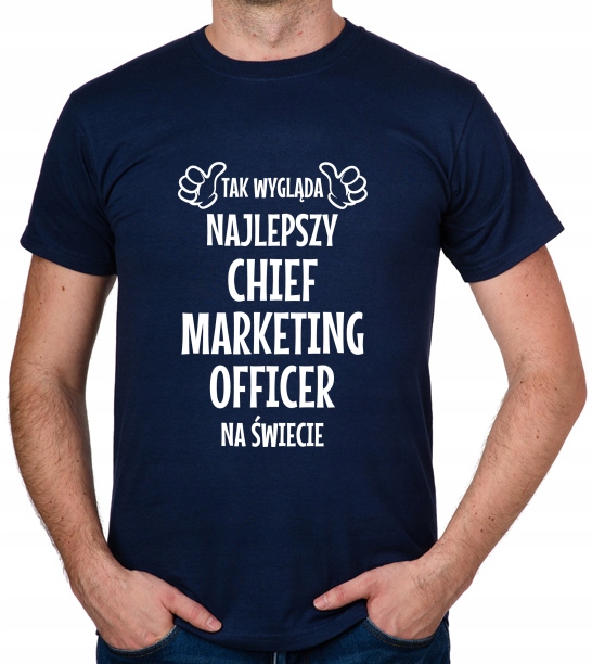 

koszulka Najlepszy Chief Marketing Officer prezent