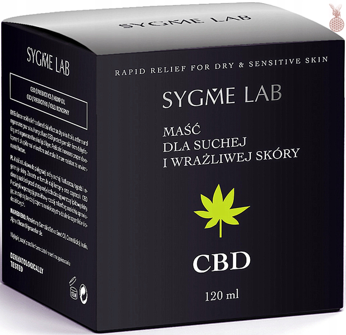 

Maść Cbd Konopna Skóra Sucha Wrażliwa Sygme 120 ml