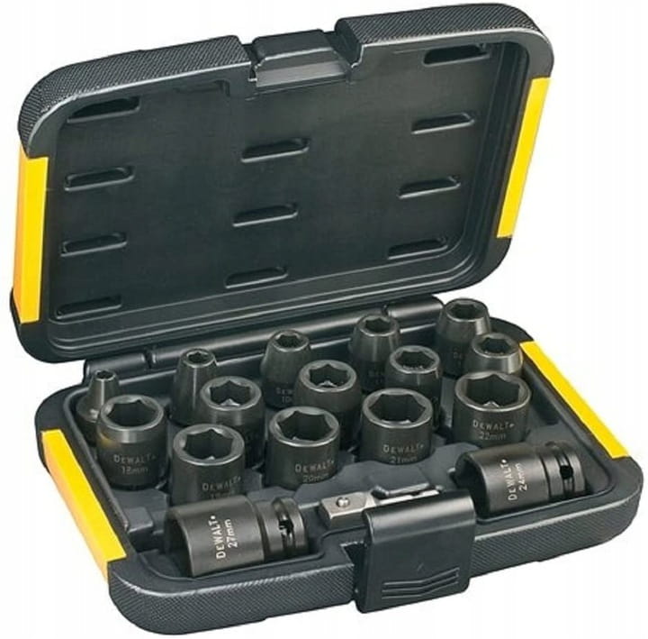 

DeWalt DT7506 Zestaw nasadek udarowych 1/2 17el