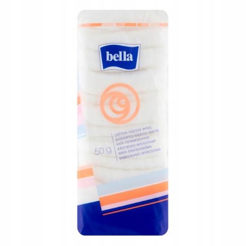 Bella Cotton. Wata Bawełniano-wiskozowa 50 g Hig-kos