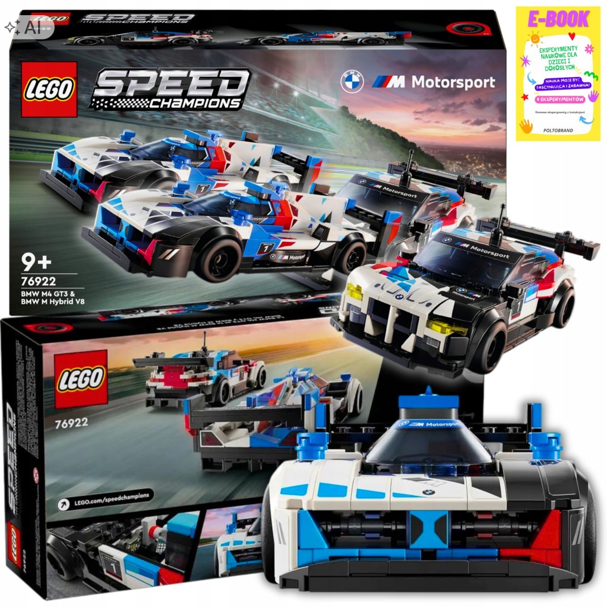 Lego Klocki Samochody Wyścigowe Bmw M4 Gt3 Dla Dziecka Ebook