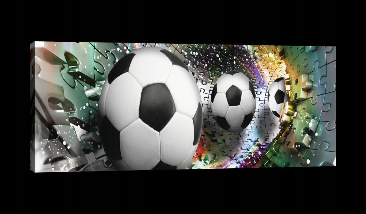 Obraz 145x45 Fotbal tunel dynamika pohyb rychlost hra výzva sport