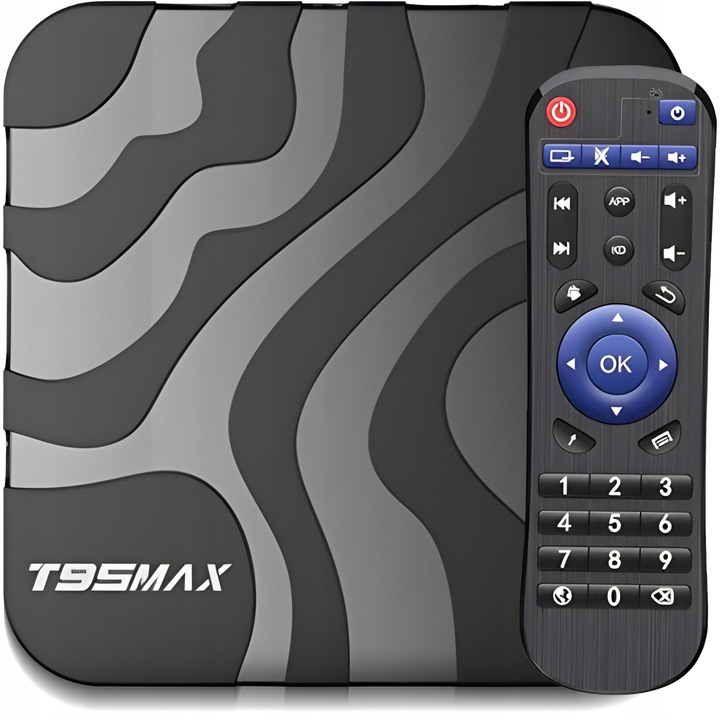 Smart Tv Box Lan Vstup Android 64BIT 6K Wifi 802.11N Hdr Dálkový Ovladač Nástavec