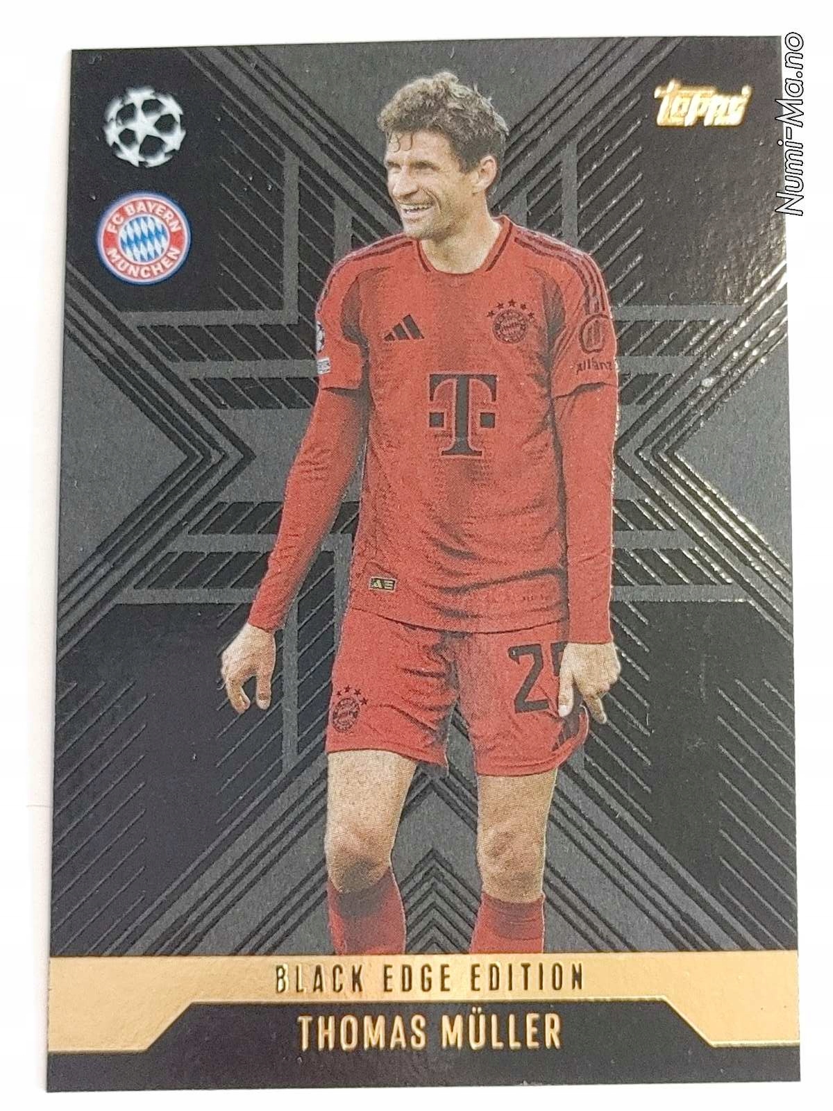 Topps Match Attax Extra 2024-2025 Black Edge Edition BLA3 T.muller 0700