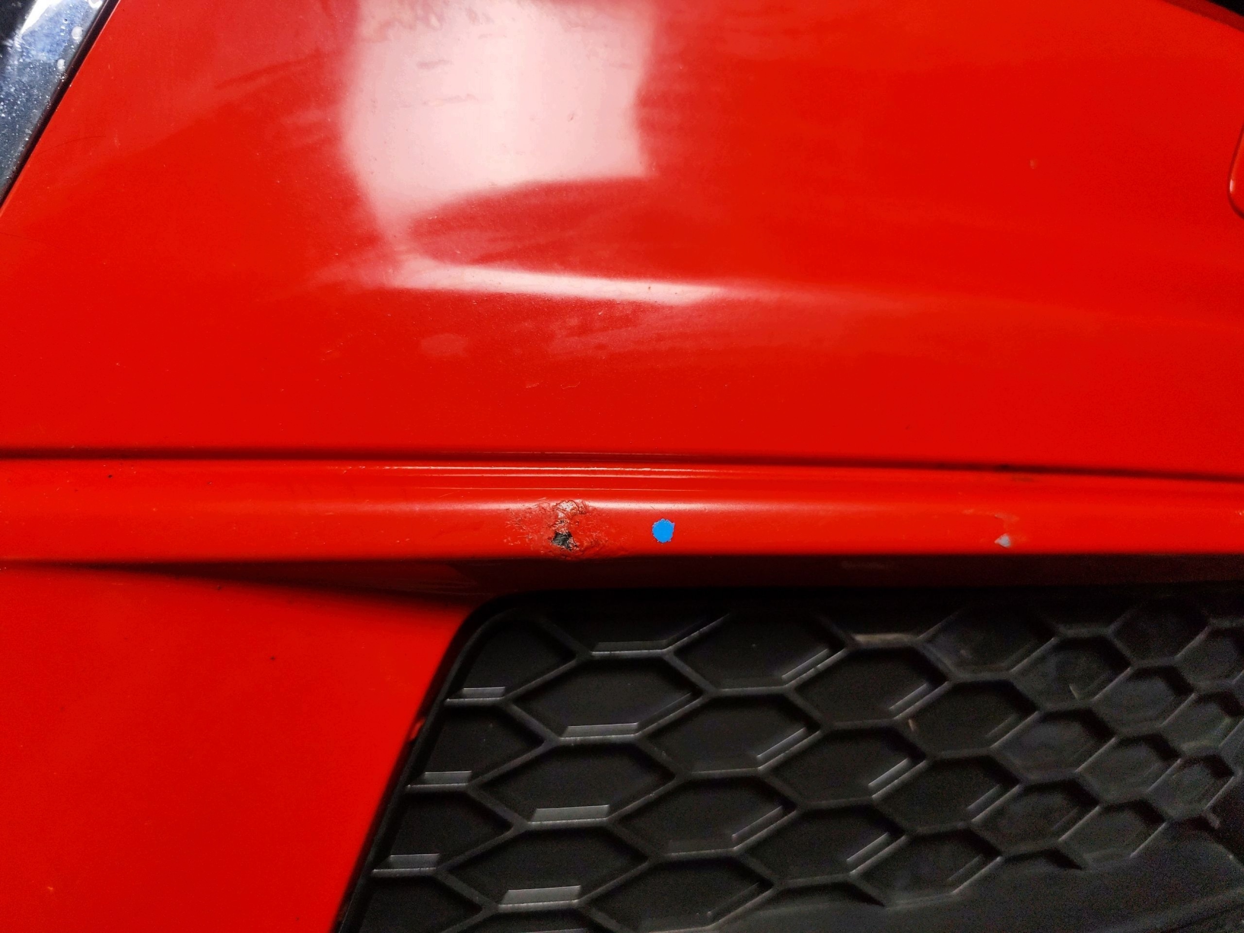 bumper front front AUDI Q3 and 8U (2011-2014) KOD LAKIERU LZ3M
