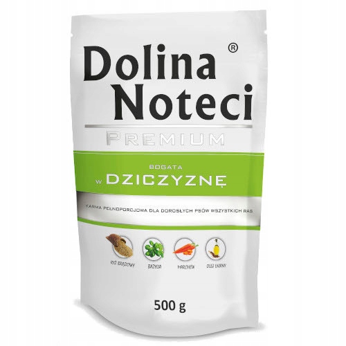 Dolina Noteci Premium bogata w Dziczyznę saszetka 500g