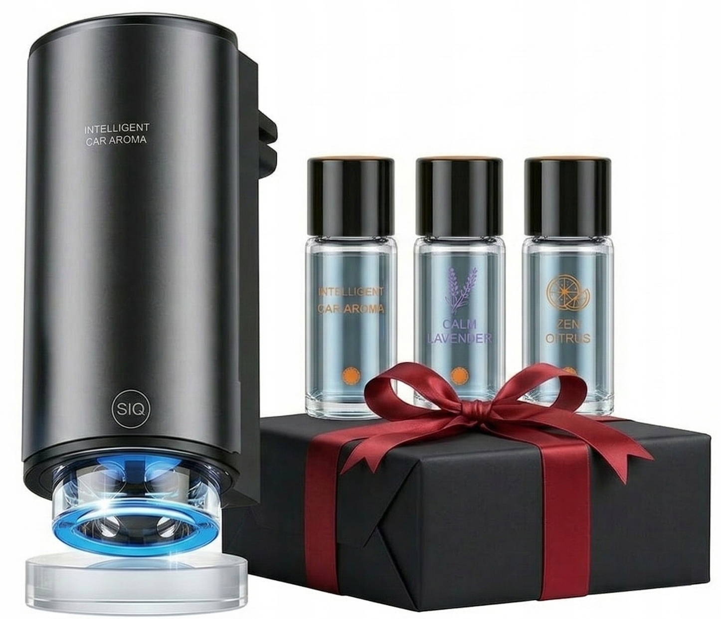 Premium Set Osvěžovač Smart Start Difuzér Do Auta Usb 3 Oleje