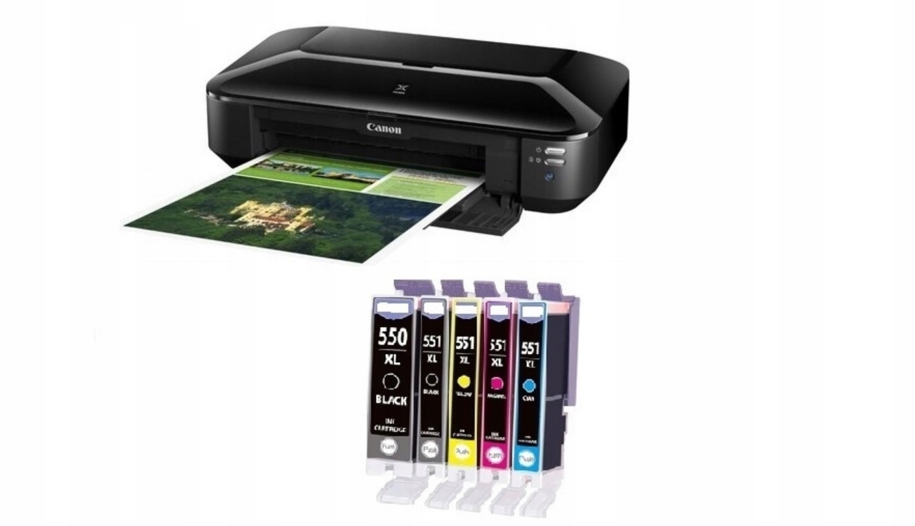 Drukarka atramentowa Canon IX6850 A3 +, WiFi Lan Usb Foto 8747B006