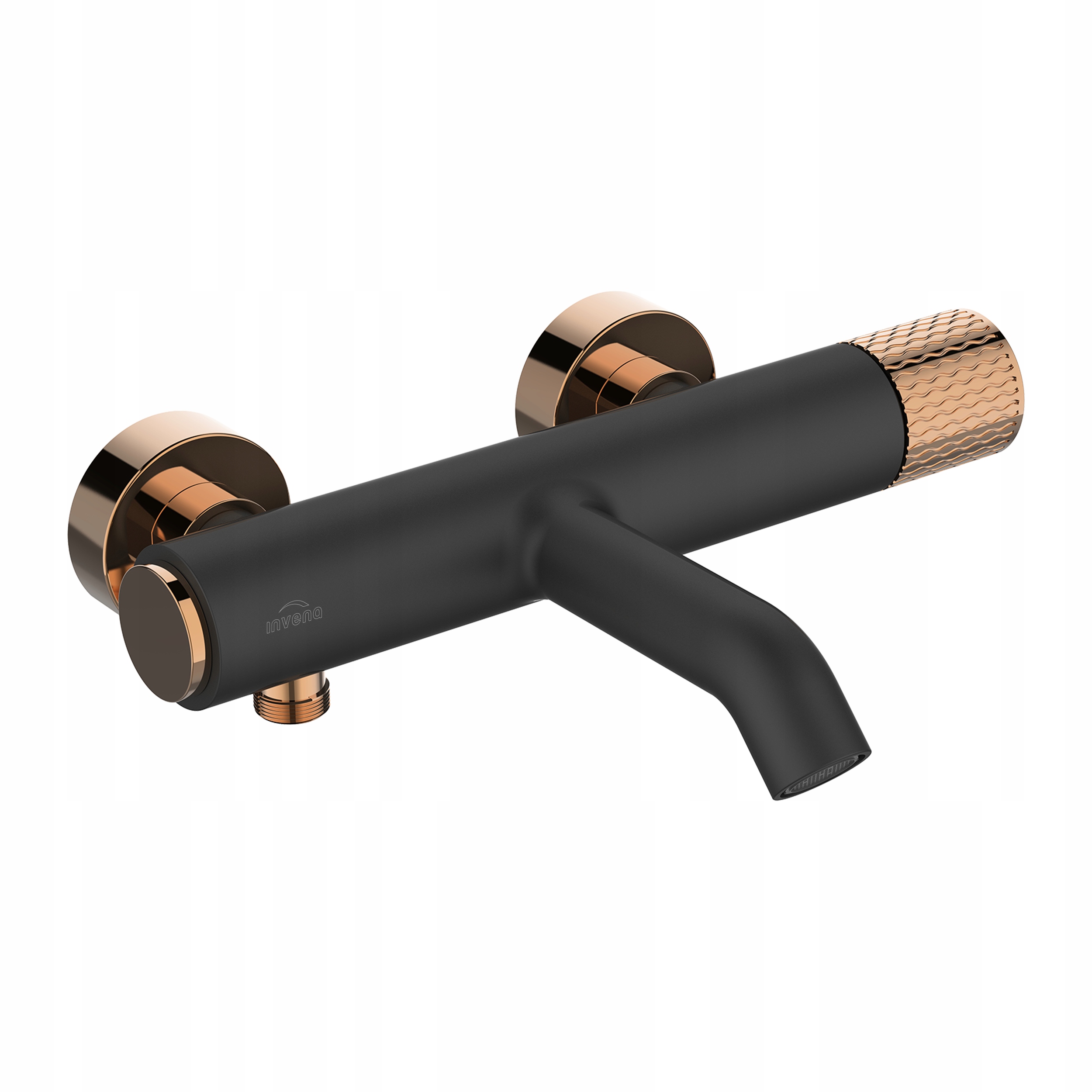 Vanová baterie Moonlight černá/růžově zlatá