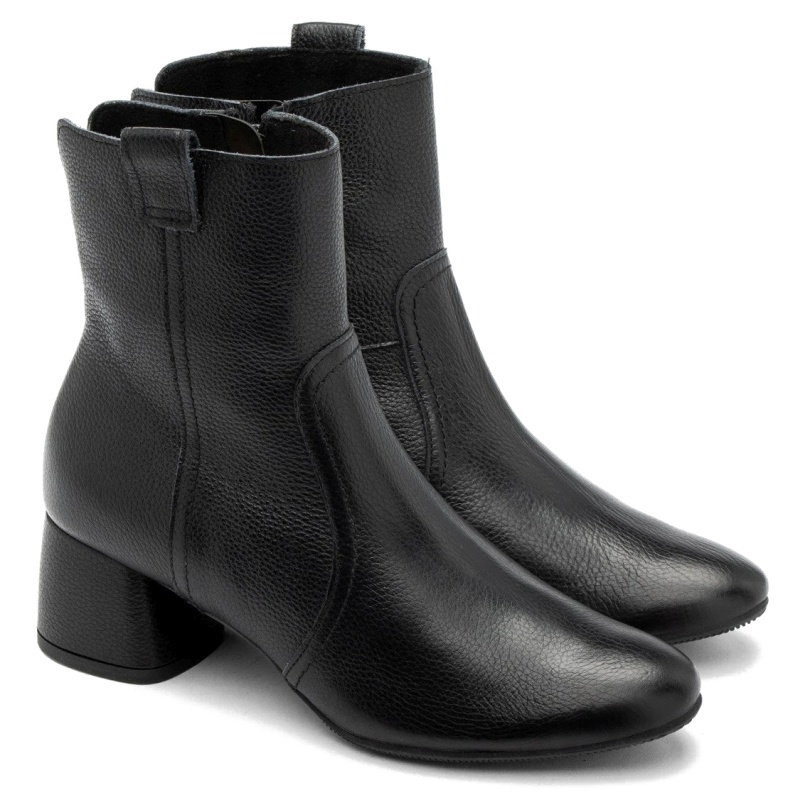 Dámské kotníkové boty Ryłko 4WVF4_T_ _9SCF Černé černé teplé Kůže Vel. .37