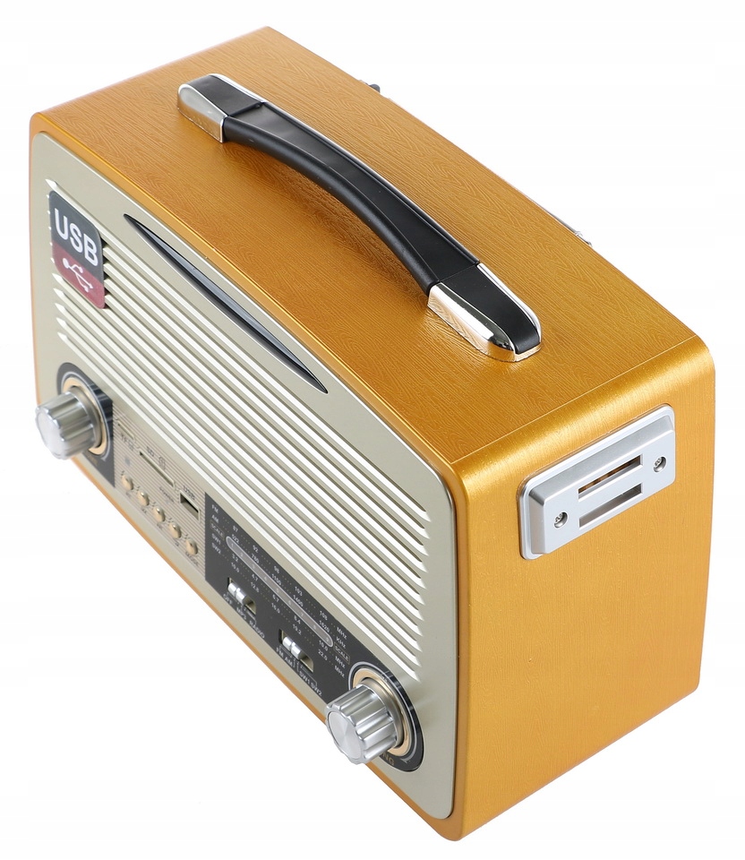 RETRO R20 PORTABLE Rádio FM Bluetooth MP3 USB SD Model 3953
