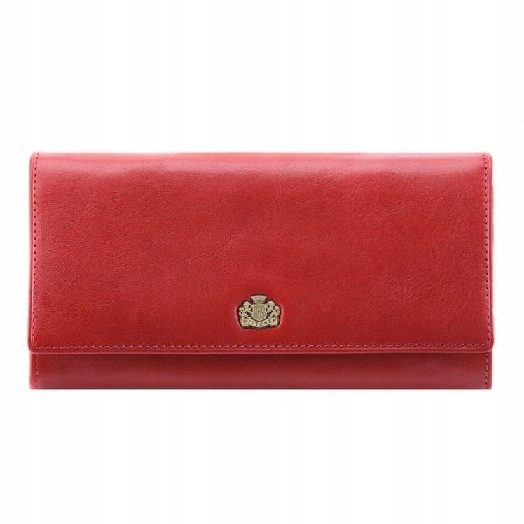 Červená kožená dámská peněženka Wittchen Arizona 10-1-052-3