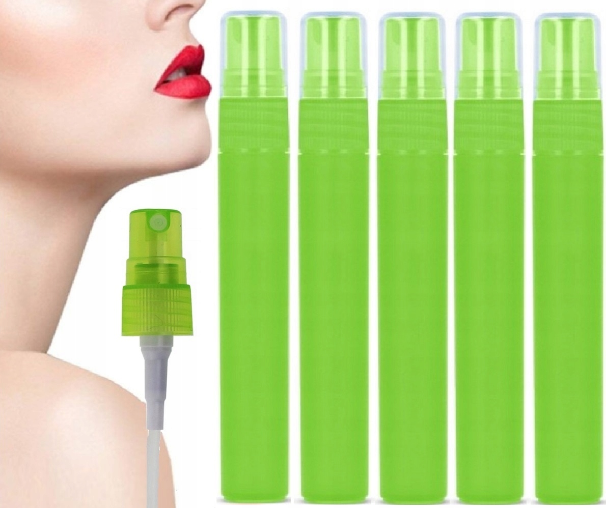 ATOMIZER SPRAY BUTELKA PODRÓŻNA NA PERFUMY PŁYN x5