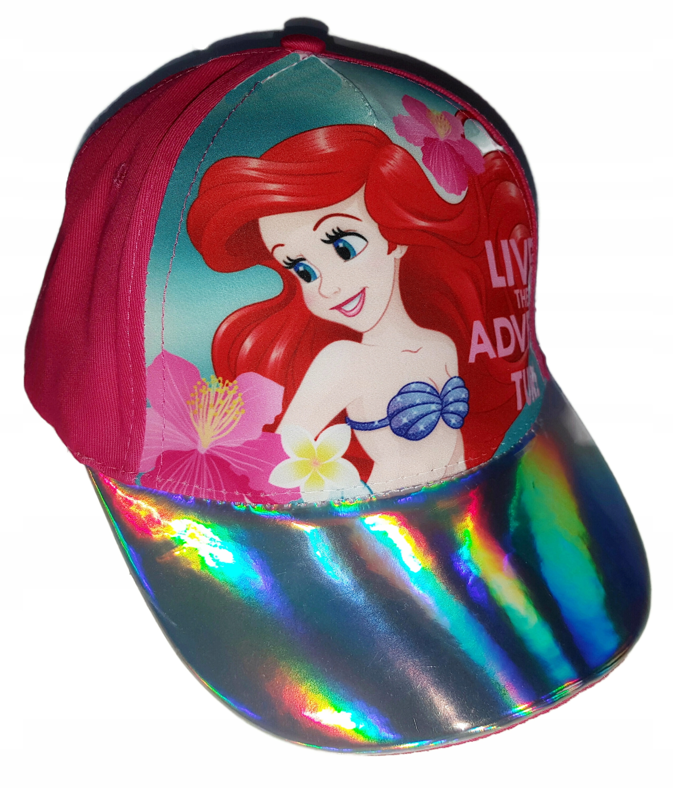 

Czapka z daszkiem 54 bejsbolówka Mała Syrenka Arie