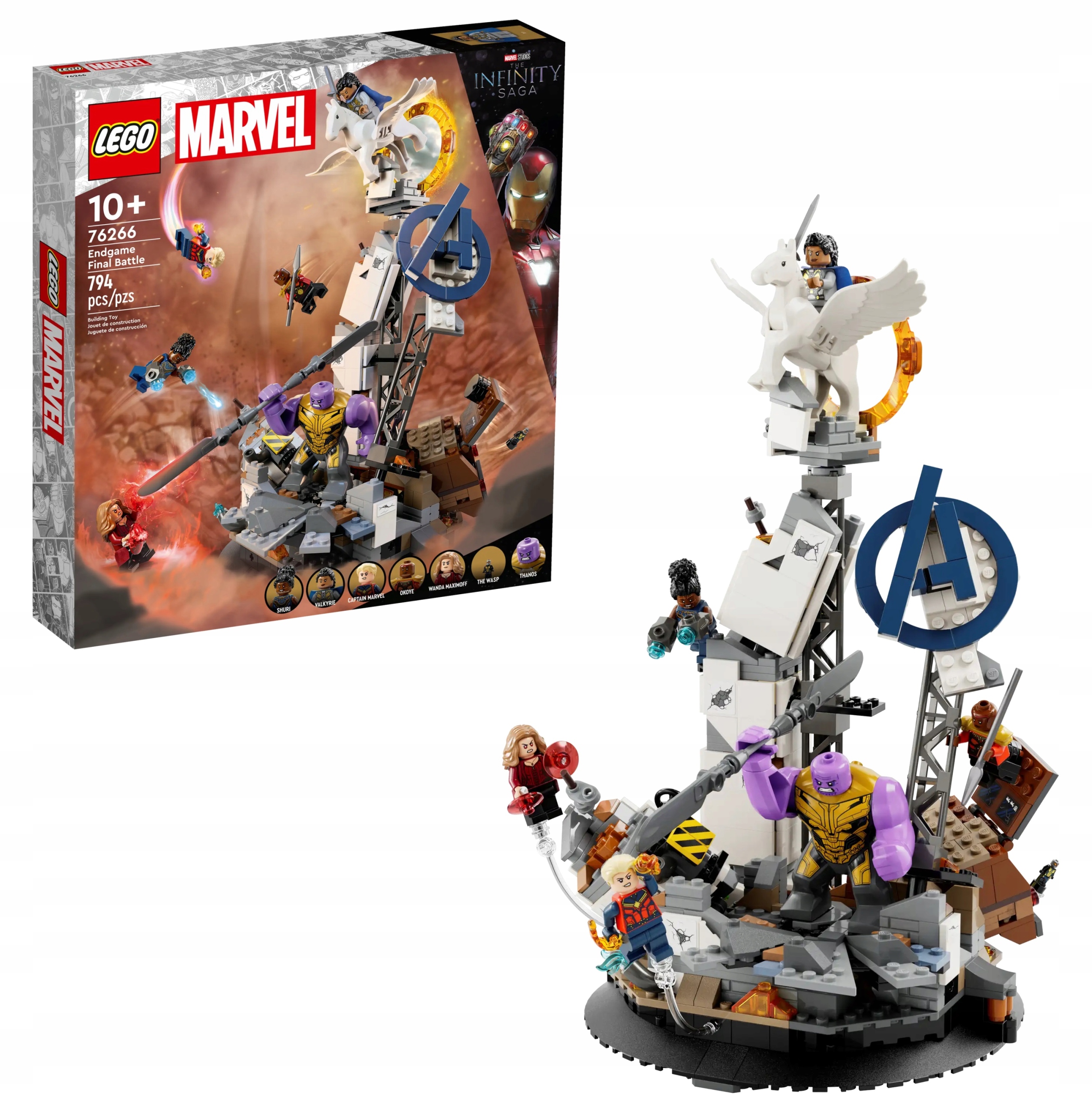 Lego Heroes 76266 Marvel Koniec gry – ostateczna bitwa na święta