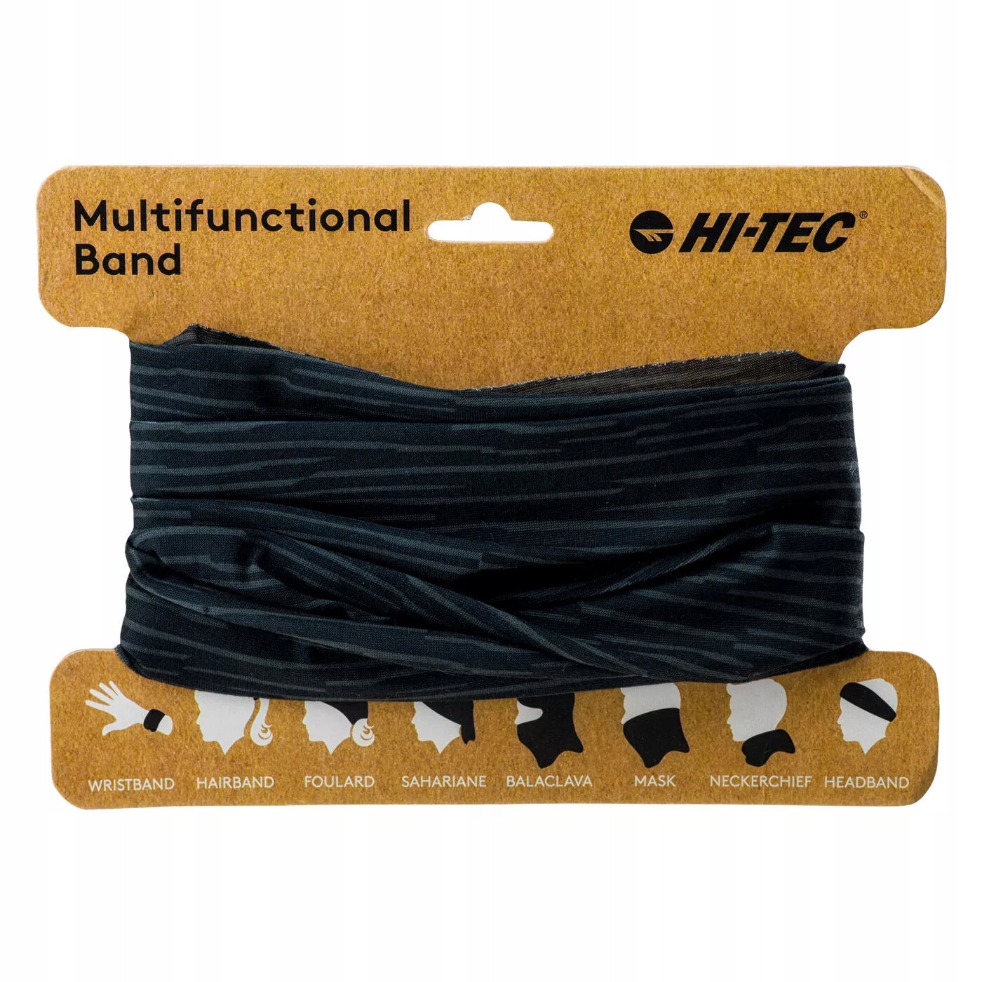 HI-TEC KOMIN DAMSKI MĘSKI SZAL SZALIK CHUSTA WIELOFUNKCYJNA BANDANA TEMI Stan opakowania oryginalne