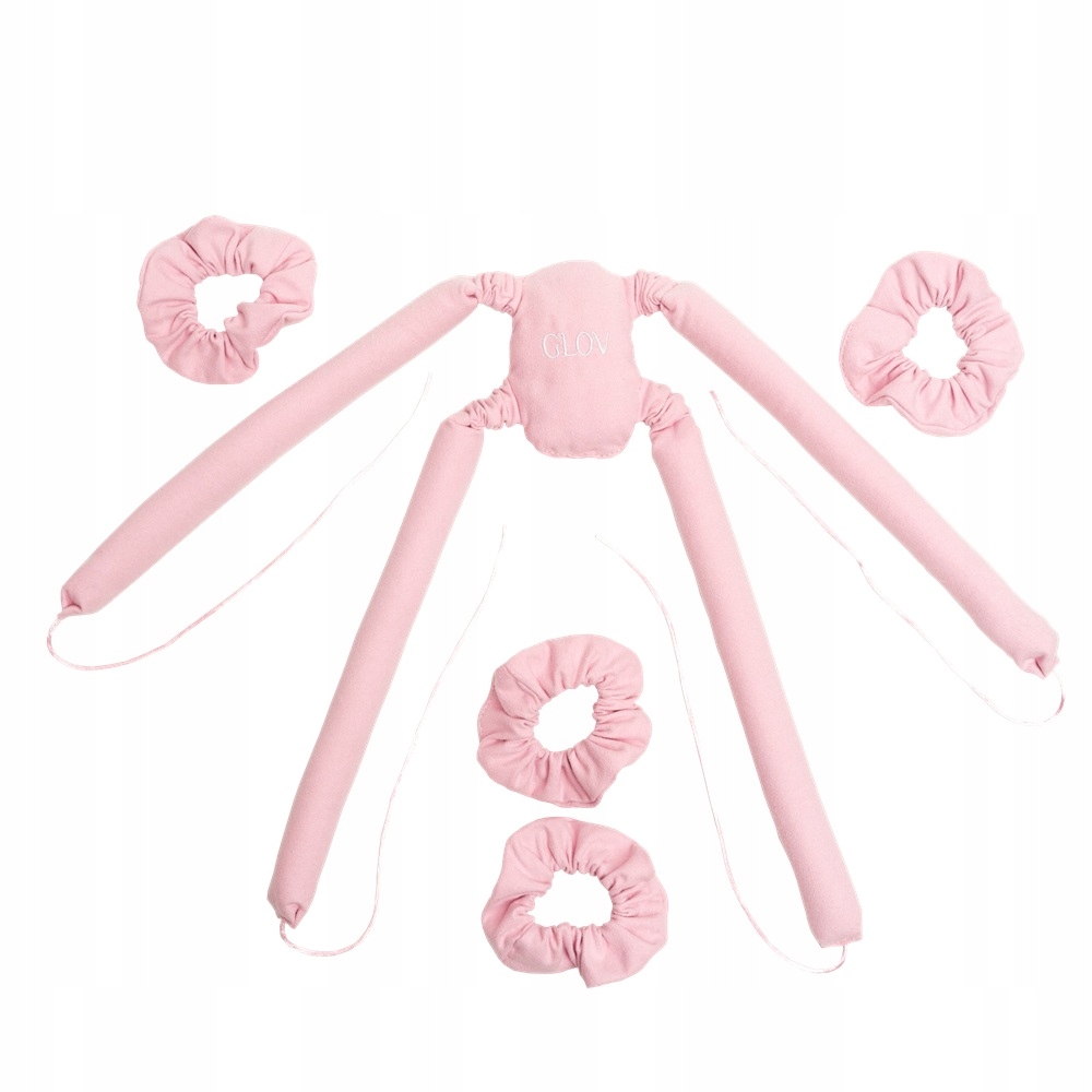 Glov Spider Válečky Na Sekání Vlasů Za Studena Pink 4KS