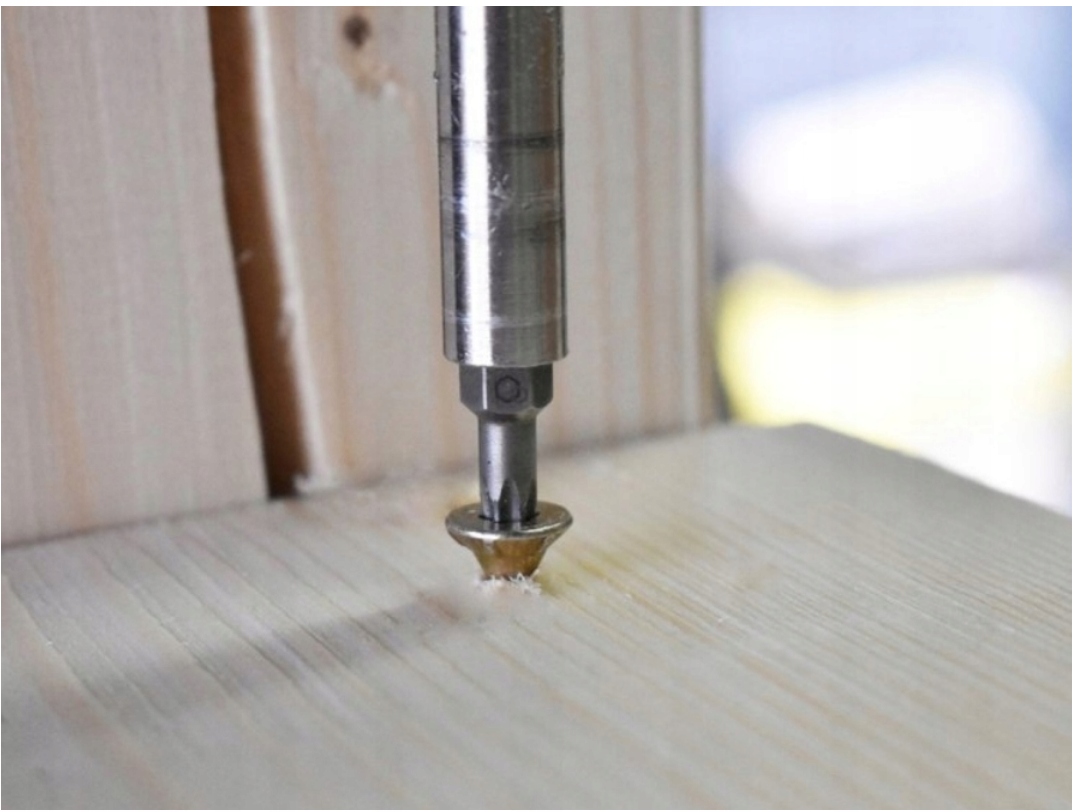 WKRĘTY CIESIELSKIE DO DREWNA CS 5x80 TORX ŁEB STOŻKOWY DOMAX 200 SZTUK Średnica wkręta 5 mm