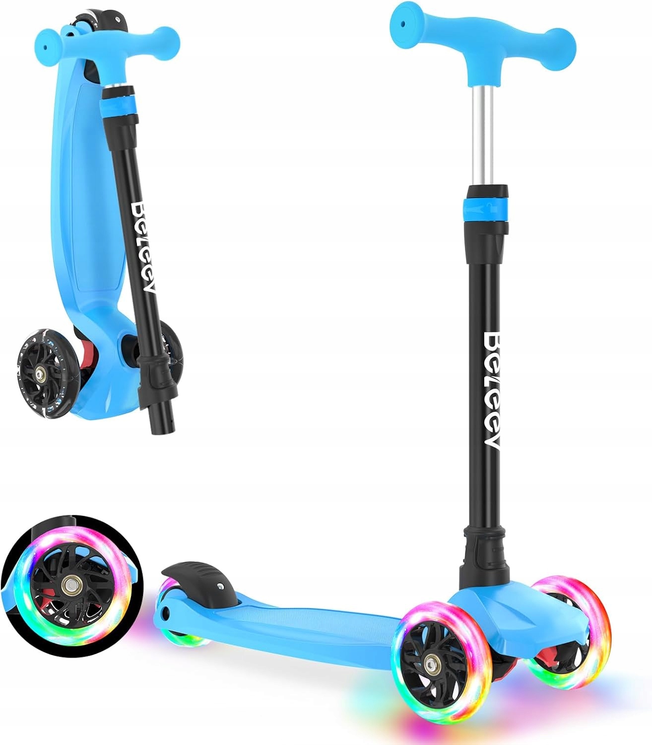 Hulajnoga Beleev dla dzieci, 3-kołowa od 3lat