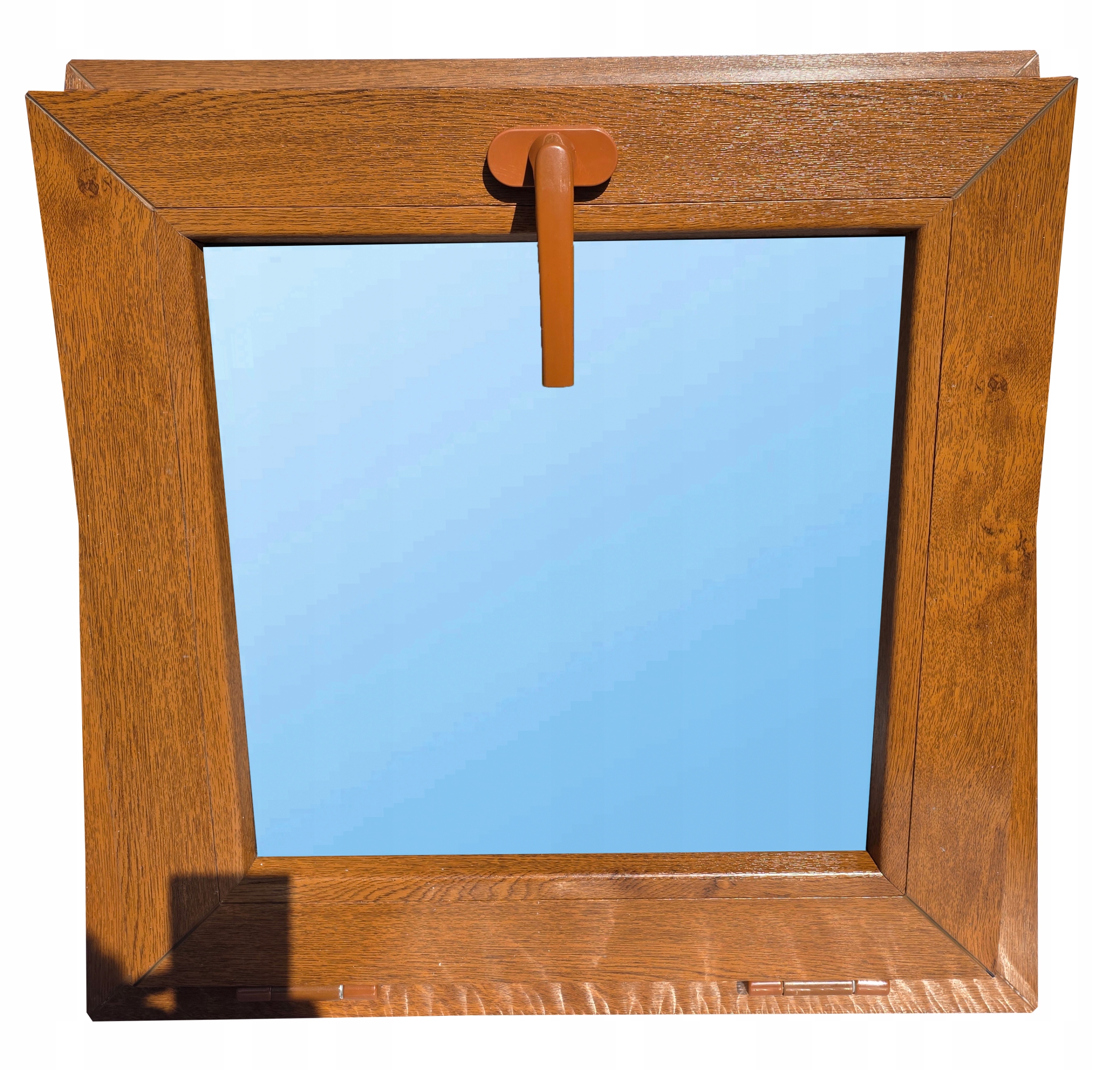 Okno Pcv Złoty Dąb 60x60 nowe uchylane 600x600 dwuszybowe