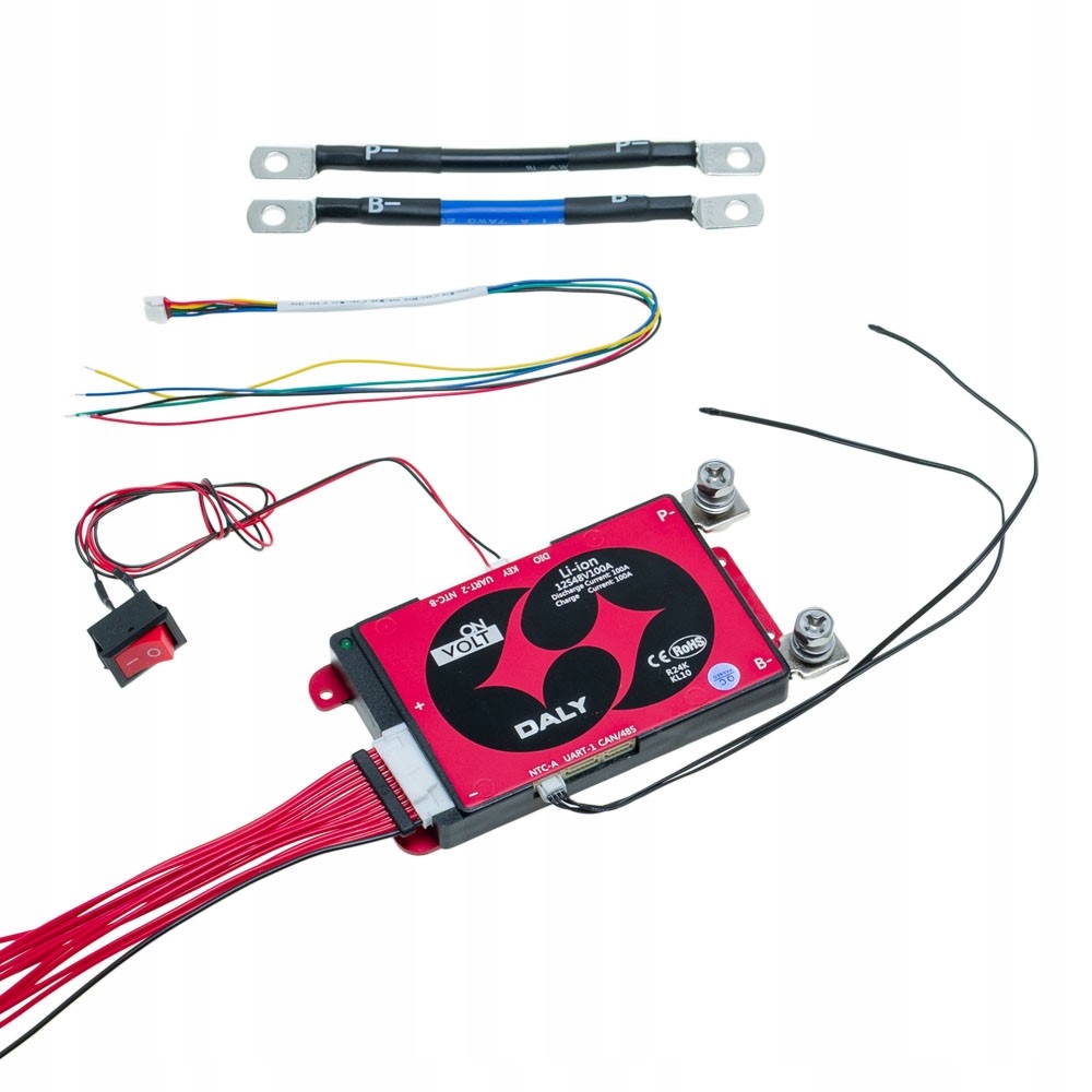 Modul Bms Smart Li-Ion 12S 100A K-Series Programovatelný, Bt, WiFi