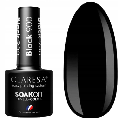 

Claresa Lakier Hybrydowy Czarny 900 Black