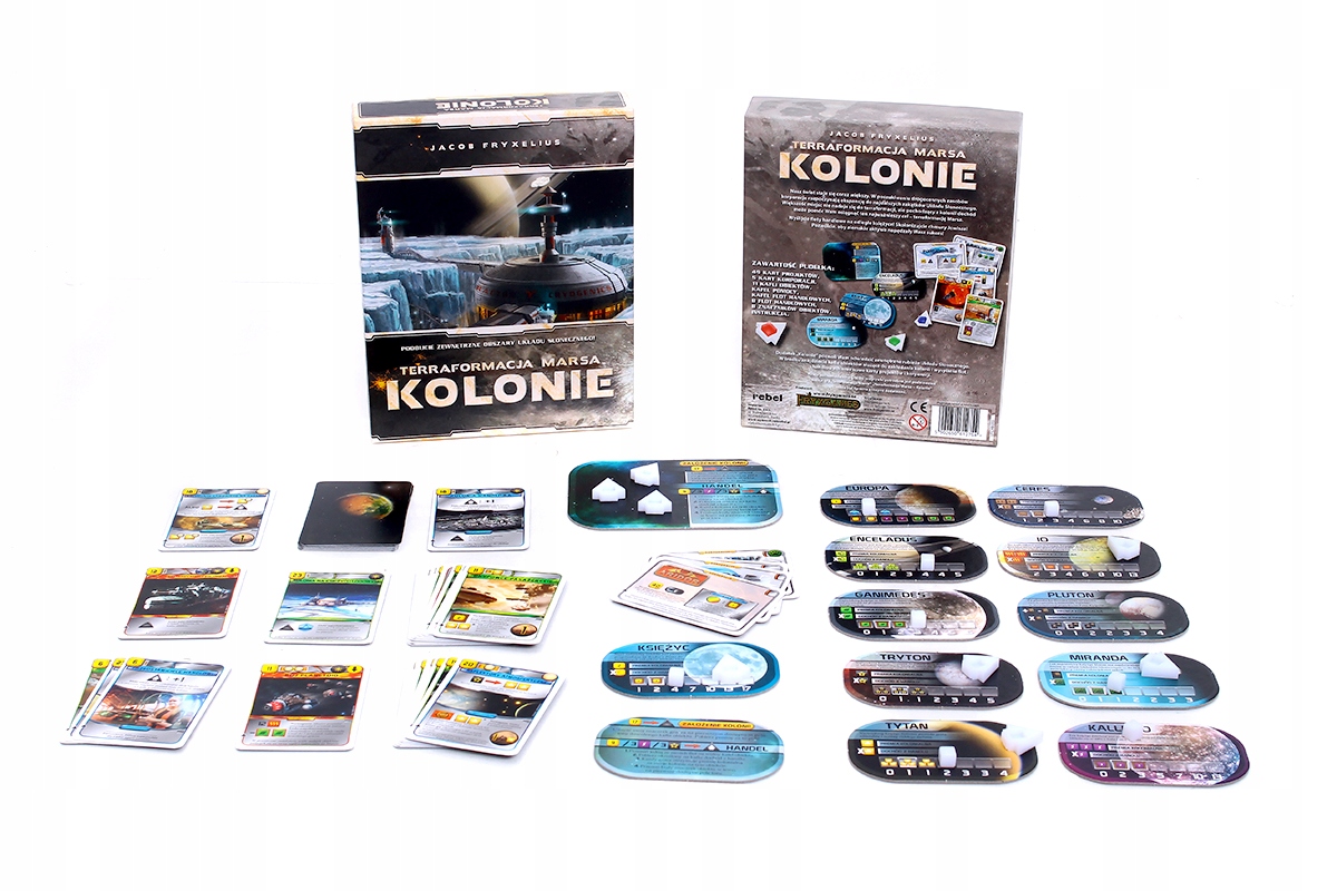 REBEL Gra TERRAFORMACJA MARSA KOLONIE PL dodatek Certyfikaty, opinie, atesty CE