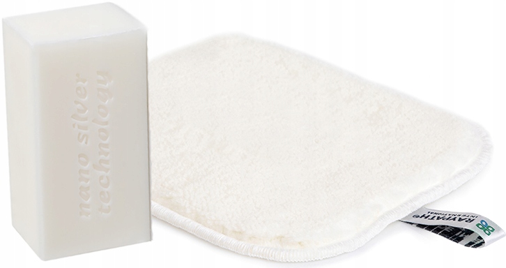 Čistič mini bílý Bílé mýdlo s Nanostříbrem Raypath Natural Soap 100 g