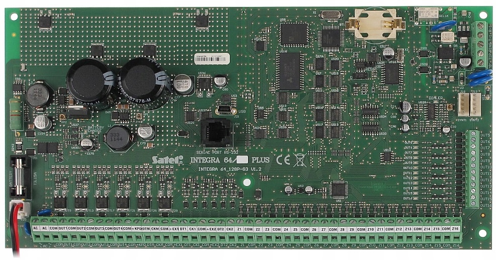 Płyta główna INTEGRA 64 PLUS centrala alarm SATEL Kod producenta INTEGRA 64 Plus
