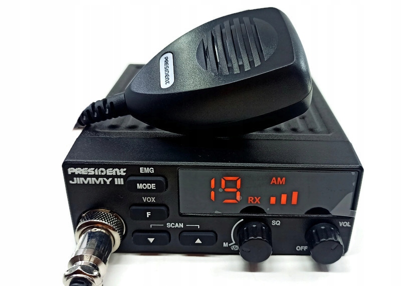 CB RADIO President Jimmy 3 III 12V ASC Kod producenta CY2