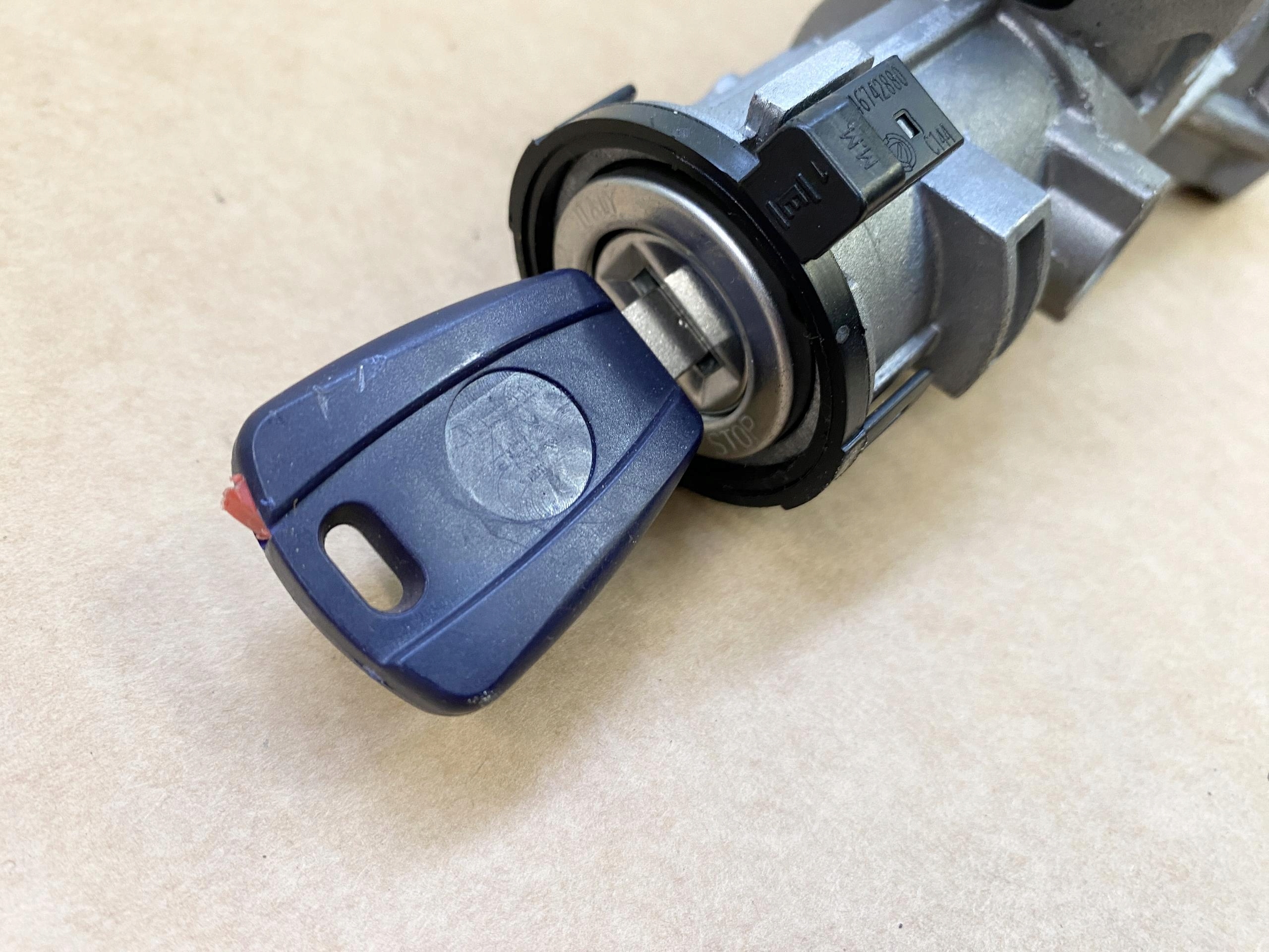 DUCATO BOXER JUMPER 06- ignition KLUCZK lock cylinder