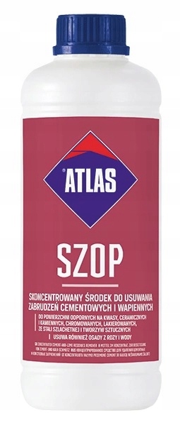 

Atlas Szop do usuwania zabrudzeń cementowych 1kg