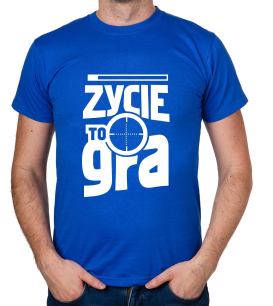 

koszulka Życie To Gra prezent