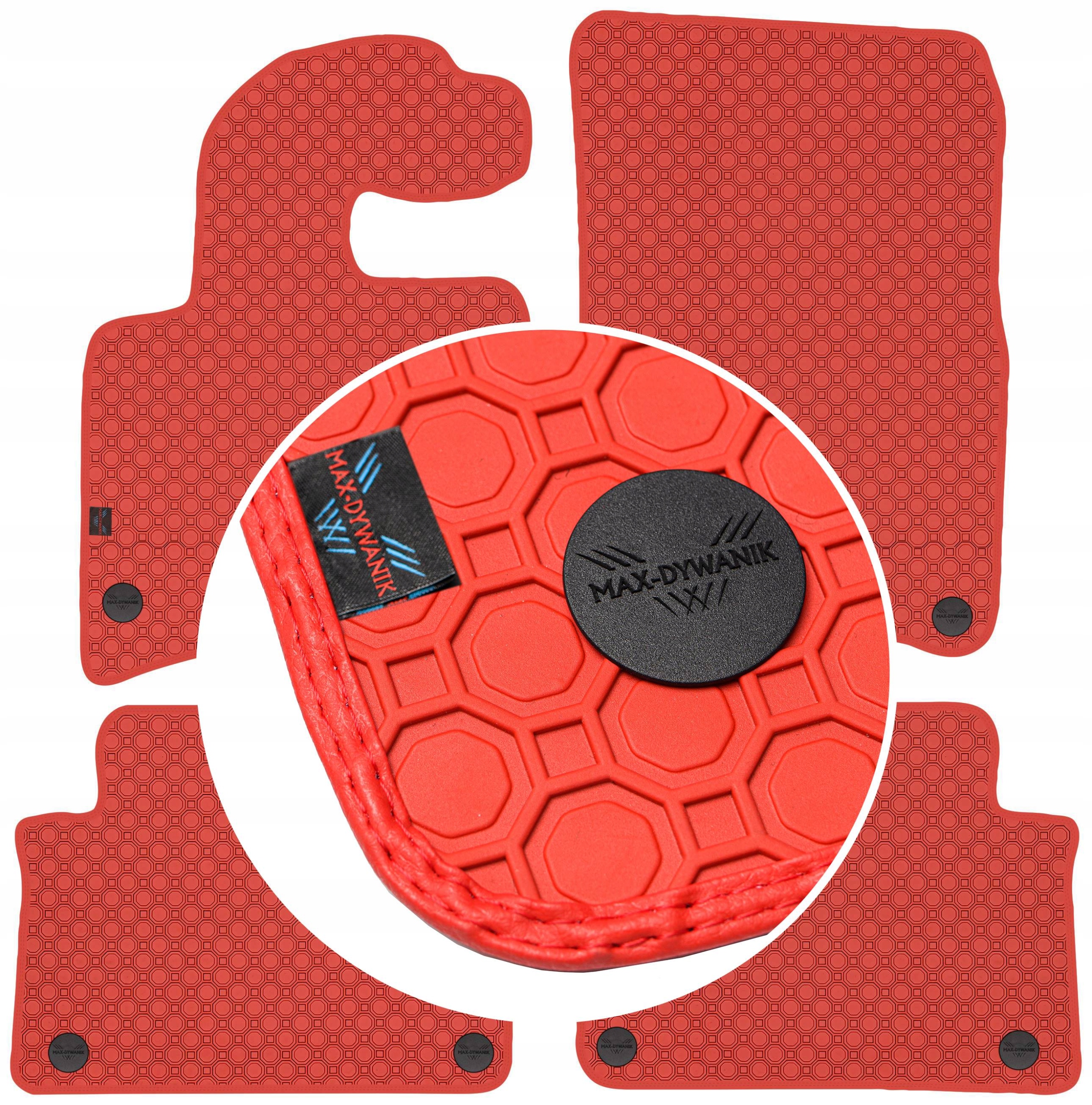 Audi Q7 I Suv 5os 2006-2015 Koberce Červené