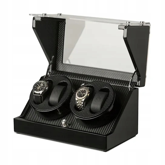 LUKSUSOWY ROTOMAT NA 4 ZEGARKI WITRYNA 4 PROGRAMY Liczba miejsc rotujących 4