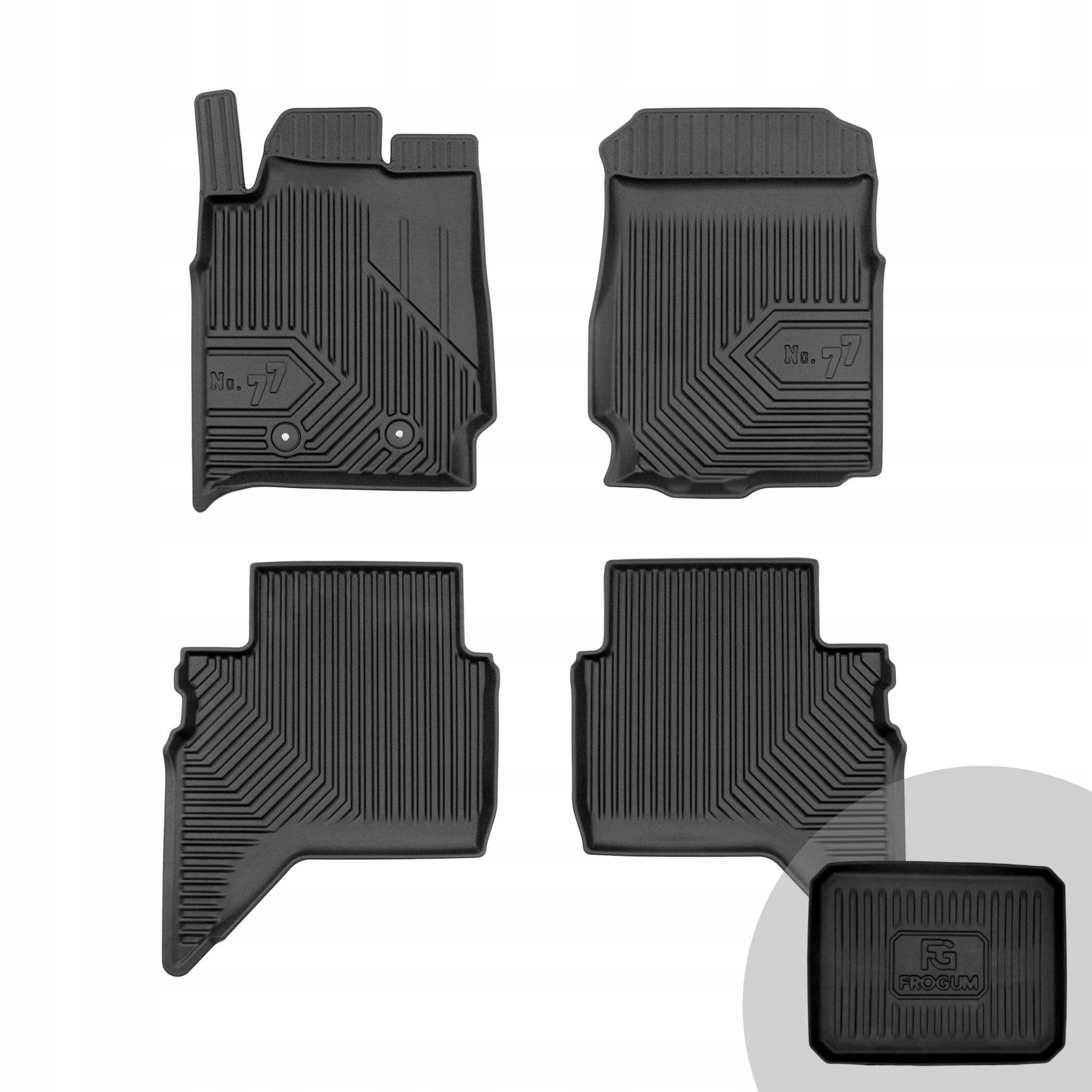 Frogum Koberce do auta pro Ford Ranger V Raptor 2018-2022