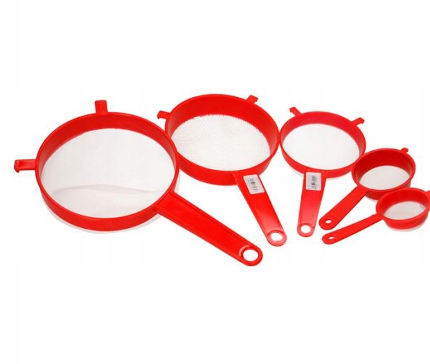 

Komplet sitek z żyłą duży (6cm, 8 cm, 12cm, 15cm,
