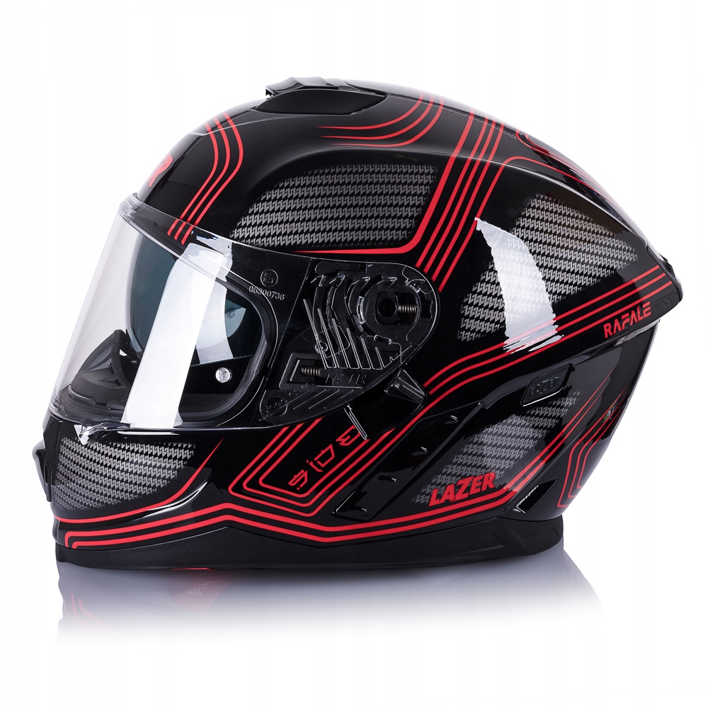 KASK MOTOCYKLOWY LAZER RAFALE DARKSIDE BLENDA M Cechy dodatkowe deflektor nosa demontowalny podbródek osłona podbródka