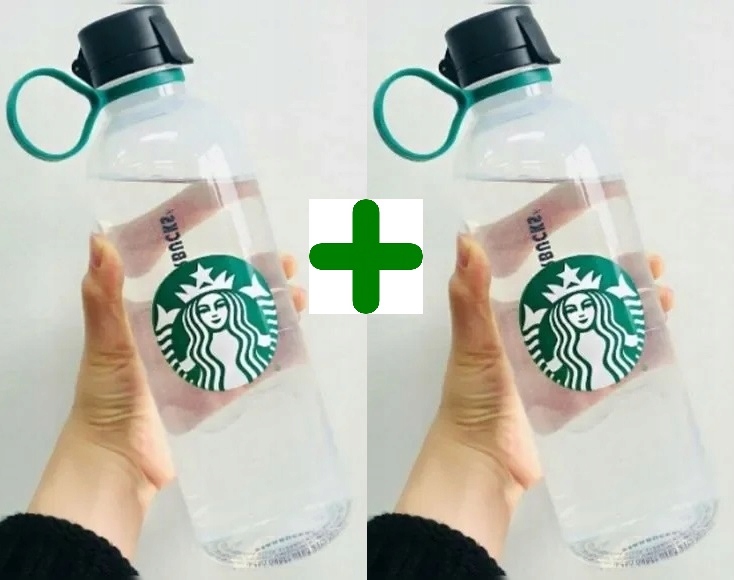 Butelka na wodę Starbucks o poj 710 ml kup 1 a drugą dostaniesz Gratis !